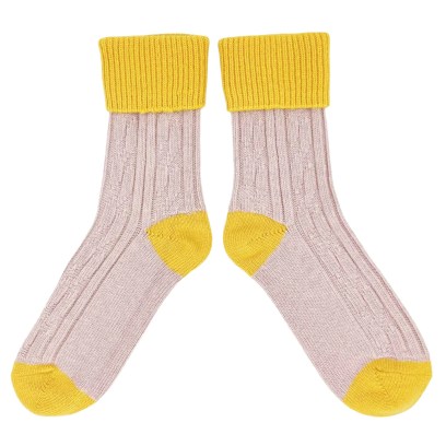 Cashmere_Mix_Socks_LIGHT_PINK_YELLOW